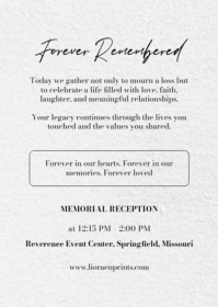 Putih Memorial Service A6 Template - Page 5