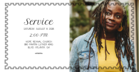 Wit Memorial Service Facebook Gedeelde Prent Template - Page 2