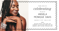 White Memorial Service Immagine condivisa di Facebook Template - Page 1