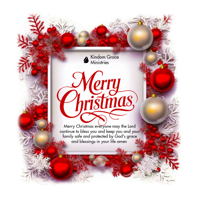 White Professional Merry Christmas Instagram Post Template | PosterMyWall