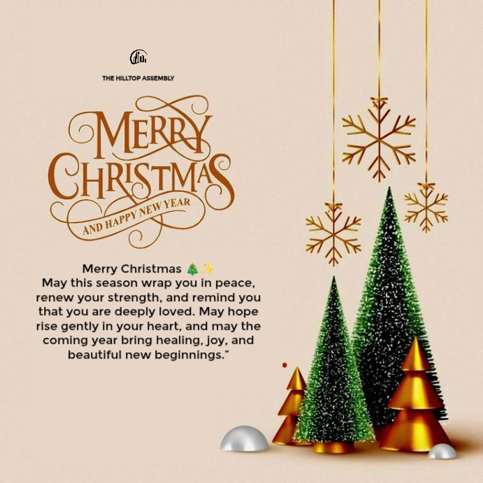 White Professional Merry Christmas Instagram Post Template | PosterMyWall