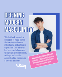 White Model Lookbook Instagram Portrait Template - Page 2