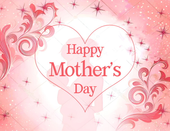 White Professional Mother's Day Flyer (us Letter) template