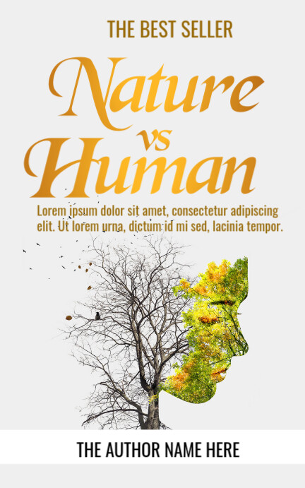 White Professional Nature  Kindle/book Covers Kindle-/bogforsider template