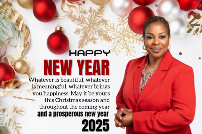White Professional New Year Banner 4' × 6' Template | PosterMyWall White Professional New Year Banner 4' × 6' Template | PosterMyWall
