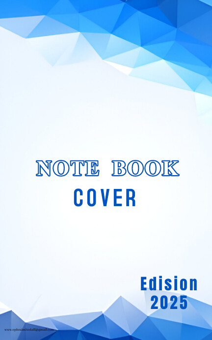 Copy of White Professional Note Book Cover Kindle/bo | PosterMyWall