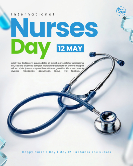 Nurse's Day Celebration Template | PosterMyWall