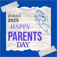 White Professional Parents Day  Instagram Post template