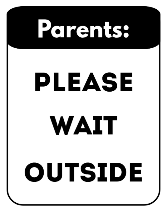 White Notice Sign Flyers Template | PosterMyWall