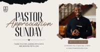 White Pastor Appreciation Imagen Compartida en Facebook Template - Page 1