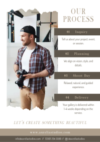 White Photography Pricing Guide A4 Template - Page 4