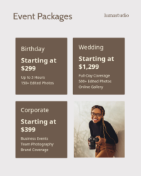 Белый Photography Services Instagram Portrait Template - Page 4