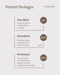 Белый Photography Services Instagram Portrait Template - Page 3