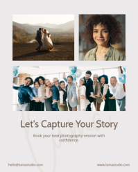 Белый Photography Services Instagram Portrait Template - Page 5