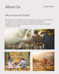 Белый Photography Services Instagram Portrait Template - Page 2