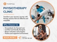 White Professional Physical Therapy  Presentation Presentasi template