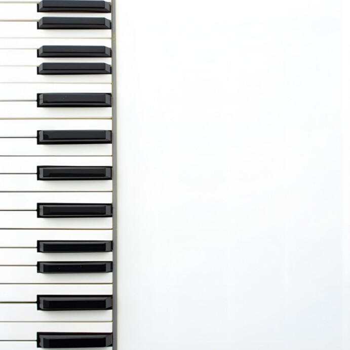 Copy of White Professional Piano Keys Border Template Instagram Post ...