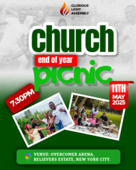 White Professional Picnic  Instagram Portrait template