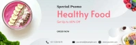 White Professional Pink Modern Healthy Food E template