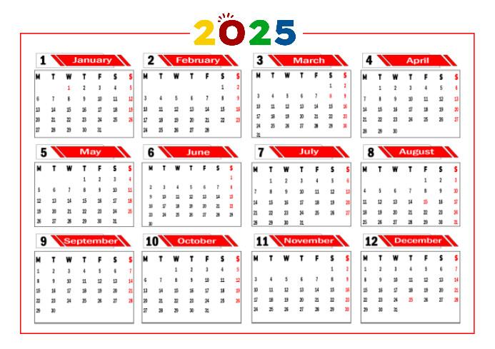 White Professional Pocket Calendar 2025 A3 Template | PosterMyWall white-professional-pocket-calendar-2025-a3-template-postermywall