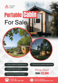 Blanco Portable Cabins A3 Template
