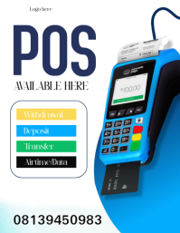 Blanco POS Services Flyer Template