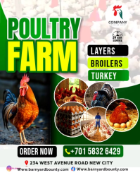 Wit Poultry Farm Instagram Portrait Template