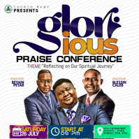 White Professional Praise Conference Instagram Post Video template