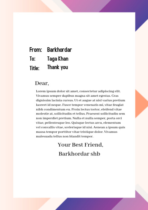 White Professional Press Release Background A4 Template | PosterMyWall
