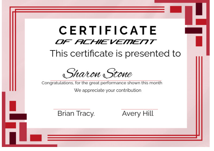 Copy of White Professional Professional Certification A5 | PosterMyWall