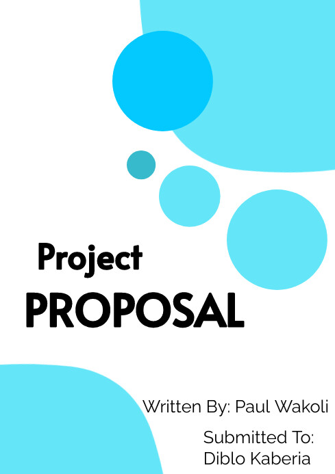 White Professional Project Proposal 2024 A4 template