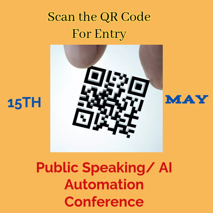 White Professional Qr Code Scanning For Events Instagram Post Template ...