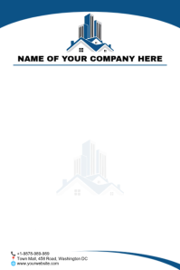 Blanc Real Estate Business Poster Template