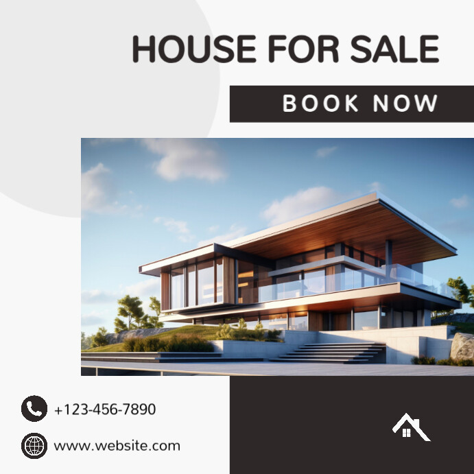 Copy of White Professional Real Estate Instagram Post | PosterMyWall