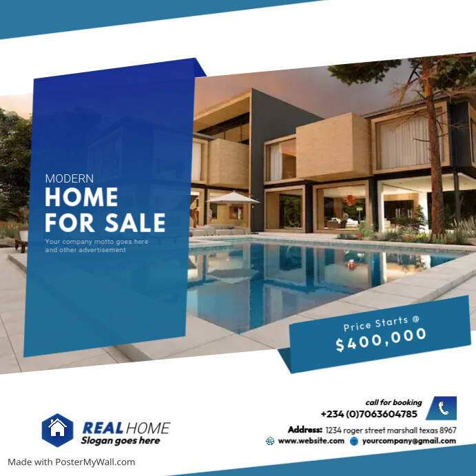 Copy of White Professional Real Estate Instagram Post | PosterMyWall