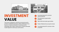 White Real Estate Pitch Deck Pagtatanghal Template - Page 4