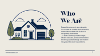 White Real Estate Pitch Deck Präsentation Template - Page 2