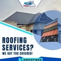 White Professional Roofing  Instagram Post Instagram-Beitrag template