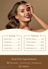 Weiß Salon Price List A3 Template - Page 3