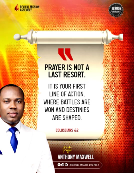 White professional sermon highlights flyer video Template | PosterMyWall