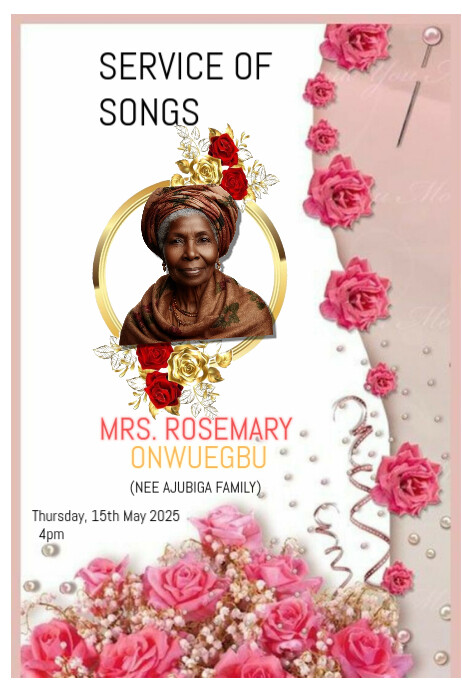 White Professional Service Of Song Front Cover Poster template