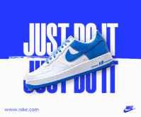 White Professional Shoe Sale Ads Medium Rectangle Umugqa Ophakathi template