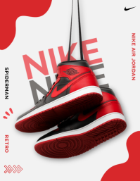 White Professional Shoe Sale Flyer (us Letter) template