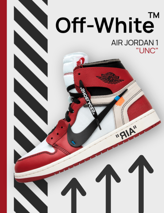 Off-white Air Jordan Promotion Template | PosterMyWall