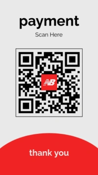 White Professional Small Business Barcode Instagram Story template