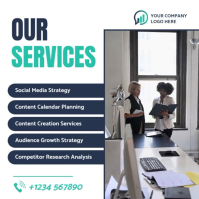 Wit Social Media Services Instagram Post Template