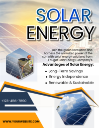 Solar Energy Solutions Flyers Template | PosterMyWall