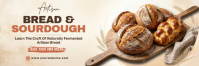 Blanc Sourdough Bread Baking Workshop Twitter-Kopfzeile Template