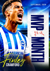 White Sports Event A4 Template