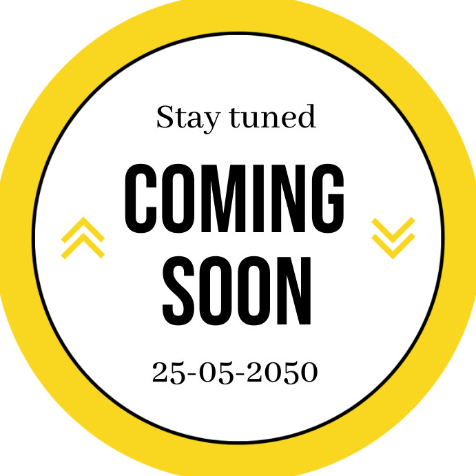 White Professional Stay Cook Launching Soon P Template | PosterMyWall